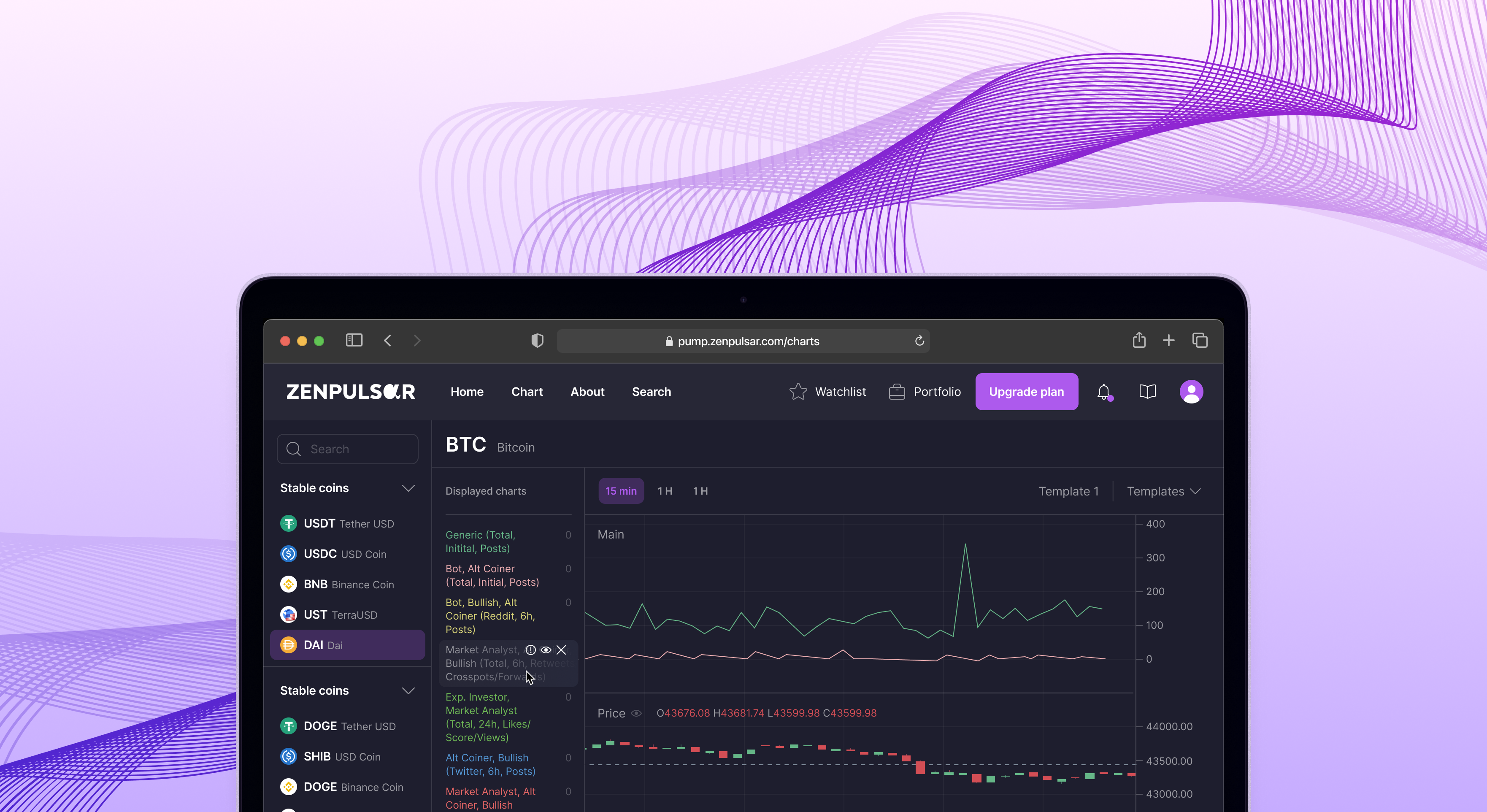 PUMP — Trading & Analytics Platform
